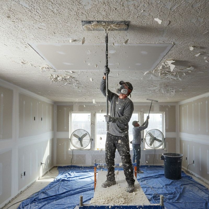 Ceiling Texture Removal