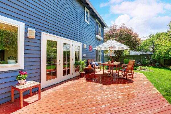 Blue Siding Installation in Burnsville